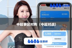 中超赛区对阵（中超对战）