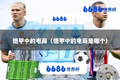 德甲中的电商（德甲中的电商是哪个）
